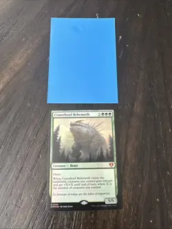 MTG Magic The Gathering Card Craterhoof Behemoth NM Commander Masters MTG M 0280 - Image 1