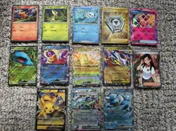 🌟 Pokemon TCG Card Lot - 13 Cards - Authentic TCG Collection 🌟 - Image 1