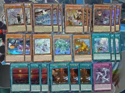Yugioh Floowandereeze Deck Core 26 Card Playsets LP/NM Empen Eglen Raiza Stri - Image 1