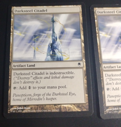 Darksteel x2 2004 Magic The Gathering Darksteel Citadel #164 Moderate Play - Image 2