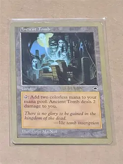 Ancient Tomb - 1999 Mark Le Pine (TMP) World Championship MTG Decks Regular #2 - Image 1