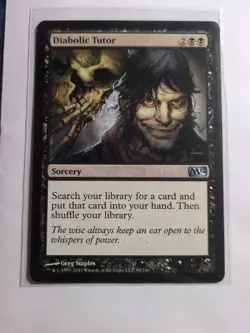 Diabolic Tutor Core Set 2012 (#92/249) - Image 1