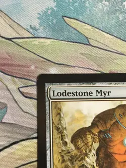 C5015 MAGIC GATHERING MTG PLANECHASE LODESTONE MYR #117 RARE LP - Image 3