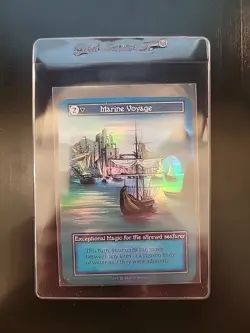Marine Voyage Sorcery Contested Realm Alpha Exceptional Foil - Image 1