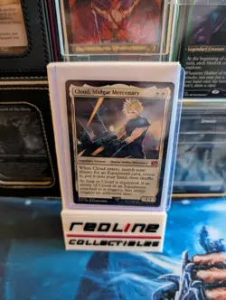 Cloud, Midgard Mercenary Regular Final Fantasy Magic the Gathering MTG 0010 - Image 1