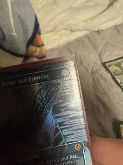Sword of Forge and Frontier (Oil Slick Raised Foil) Phyrexia: All Will Be One... - Image 3