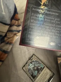 Sword of Forge and Frontier (Oil Slick Raised Foil) Phyrexia: All Will Be One... - Image 4