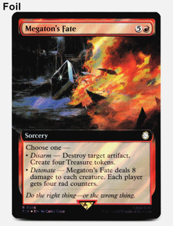 Megaton's Fate (Extended Art - Surge Foil) - Universes Beyond: Fallout - MTG 🔥 - Image 1