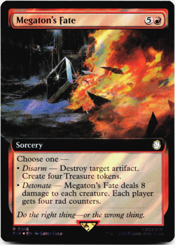 Megaton's Fate (Extended Art - Surge Foil) - Universes Beyond: Fallout - MTG 🔥 - Image 3