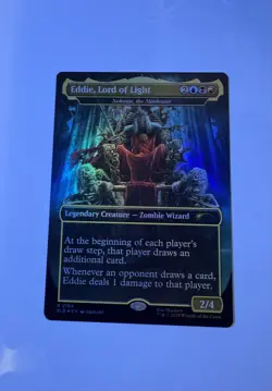Secret Lair x Iron Maiden Eddie, Lord of Light Foil Nekusar, The Mindrazer - Image 1