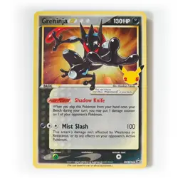 Pokemon - Greninja Gold Star Holo - SWSH144 - Black Star Promo Card - Image 1