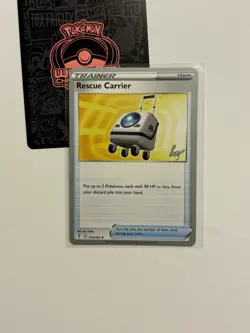 Rescue Carrier 154/203 2022 Pokemon World Championships Evolving Skies Variant E - Image 1