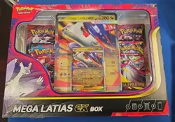 Pokemon TcG Mega Evolution Mega Latias Ex Box Factory Sealed Box - Image 1