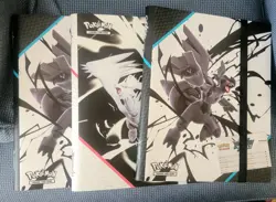 Pokemon Black Bolt & White Flare - BINDER ONLY *BOTH - 3 TOTAL* - DESCRITPION - Image 1