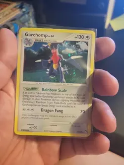 Garchomp 9/123 Holo Rare Mysterious Treasures Pokemon TCG DP 2007 - Image 2