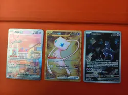 Pokemon TCG 151 UPC Promo Set Mew SVP053 Metal Mew ex 205/165 Mewtwo SVP052 - Image 2