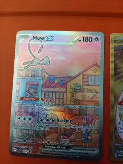 Pokemon TCG 151 UPC Promo Set Mew SVP053 Metal Mew ex 205/165 Mewtwo SVP052 - Image 3
