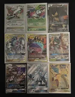 Pokemon TCG Ultra Rare Lot Dragonite Arceus Shaymin Paklia Dialga Terrakion - Image 1