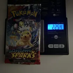 (VERY HEAVY) 22.54g Pokemon TCG Surging Sparks Booster Pack (SEALED)✅ - Image 1