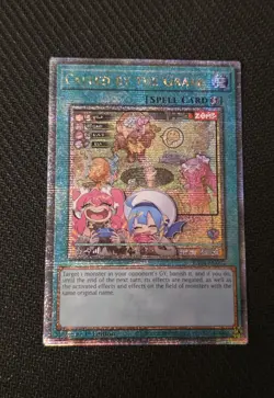 YGO Called by the Grave New Art Quarter Century Secret QCR Stampede RA04-EN092 - Image 1