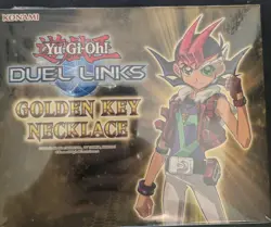 Yu-Gi-Oh! Golden Key Necklace - Konami - Emperor's Key - Sealed - Official - Image 1