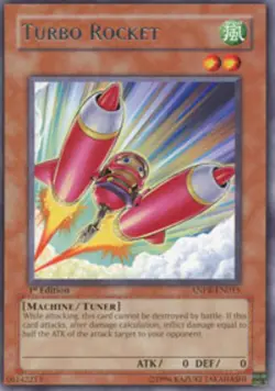 1x (NM) Turbo Rocket - ANPR-EN015 - Rare - 1st Edition YuGiOh - Image 1