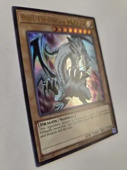 Blue-Eyes White Dragon LCKC-EN001 (Version 1) LOB Art Yugioh Ultra Rare NM - Image 2