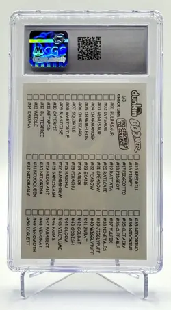 Kadabra #64 CGC 8.5 - 2000 Dunkin Boomer Sticker Pokemon Card - Image 2