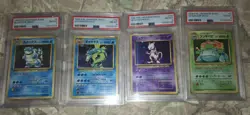 Pokemon Sequencial Japanese Base Set PSA 8 Premium Lot 🔥 🔥 🔥 4 Cards - Image 1