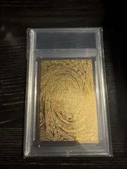 Yu-Gi-Oh Egyptian Gods Set Custom Gold Foil Cards In PSA SLABS - Image 1