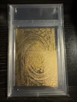 Yu-Gi-Oh Egyptian Gods Set Custom Gold Foil Cards In PSA SLABS - Image 4