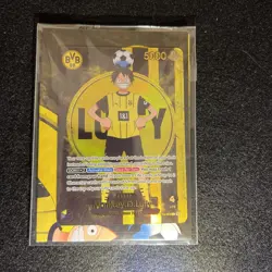One Piece x BVB Borussia Dortmund Promo Card Monkey D. Luffy St13-003 - Sealed - Image 4
