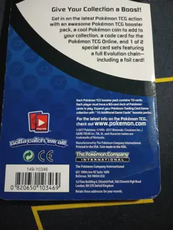 Sealed Pokemon XY Roaring Skies Gardevoir 3 Card Promo 2017 Blister Booster Pack - Image 3