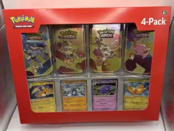 Pokemon 4 Mini Tins + 4 Promo Cards Bundle 1- 151 SAMS CLUB EXCLUSIVE Brand New - Image 1