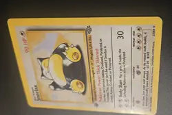 Pokemon Snorlax 1st Edition Jungle Set Pokemon card 27/64 Moderately Played - Image 2