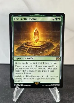 The Earth Crystal R 0184 Regular Final Fantasy Magic the Gathering MTG Card NM - Image 1