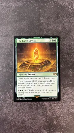 The Earth Crystal R 0184 Regular Final Fantasy Magic the Gathering MTG Card NM - Image 3