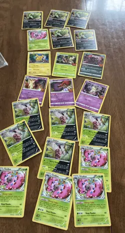 Pokemon Card Lot Of 21 Vivillon, Shifty, Mimikyu, Darkening, Trevenant, Pikachu - Image 1
