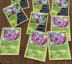 Pokemon Card Lot Of 21 Vivillon, Shifty, Mimikyu, Darkening, Trevenant, Pikachu - Image 2