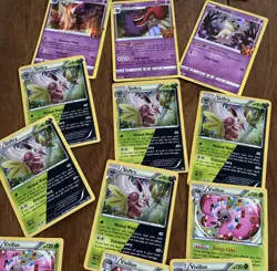 Pokemon Card Lot Of 21 Vivillon, Shifty, Mimikyu, Darkening, Trevenant, Pikachu - Image 3
