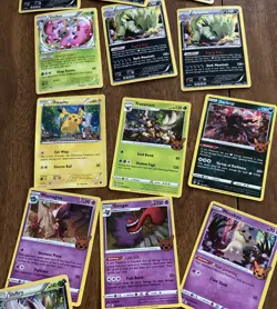 Pokemon Card Lot Of 21 Vivillon, Shifty, Mimikyu, Darkening, Trevenant, Pikachu - Image 4