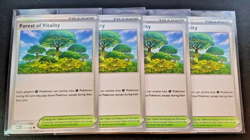 (4) PLAYSET Forest of Vitality 117/132 Mega Evolution Regular Pokemon Card NM - Image 1