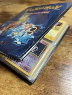 Vintage Pokemon Binder Card Lot - Binder Included - Image 1