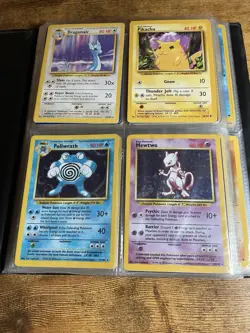 Vintage Pokemon Binder Card Lot - Binder Included - Image 2