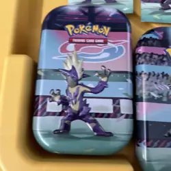 POKEMON TCG 2022 GALAR POWER MINI TINS SET PROMO CARDS EEVEE COINS NO PACKS C22 - Image 4