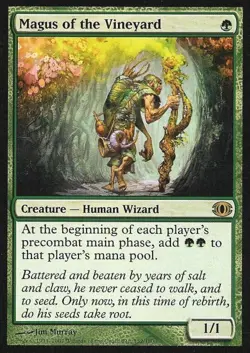 Magus of the Vineyard - Damaged / Poor MTG Futuresight - Image 1