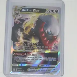 Darkrai VSTAR 099/189 Ultra Rare Pokemon Astral Radiance Pack Fresh Trading Card - Image 1