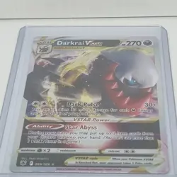 Darkrai VSTAR 099/189 Ultra Rare Pokemon Astral Radiance Pack Fresh Trading Card - Image 2