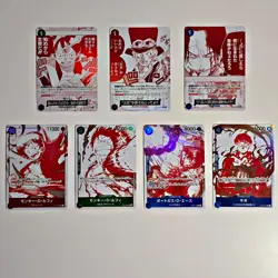 One Piece Card Game 3rd Anniversary! Treasure Campaign Pack Promo Set - Image 1