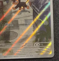 Litleo Illustration Rare 139/132 Mega Evolution Pokemon TCG Near Mint Card NM - Image 5